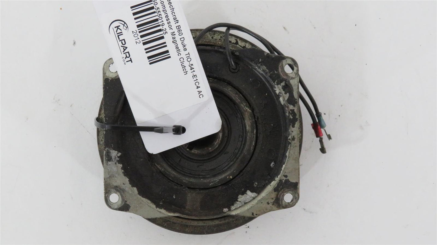 Beechcraft B60 Duke TIO-541-E1C4 AC Compressor Magnetic Clutch 60-555019-25