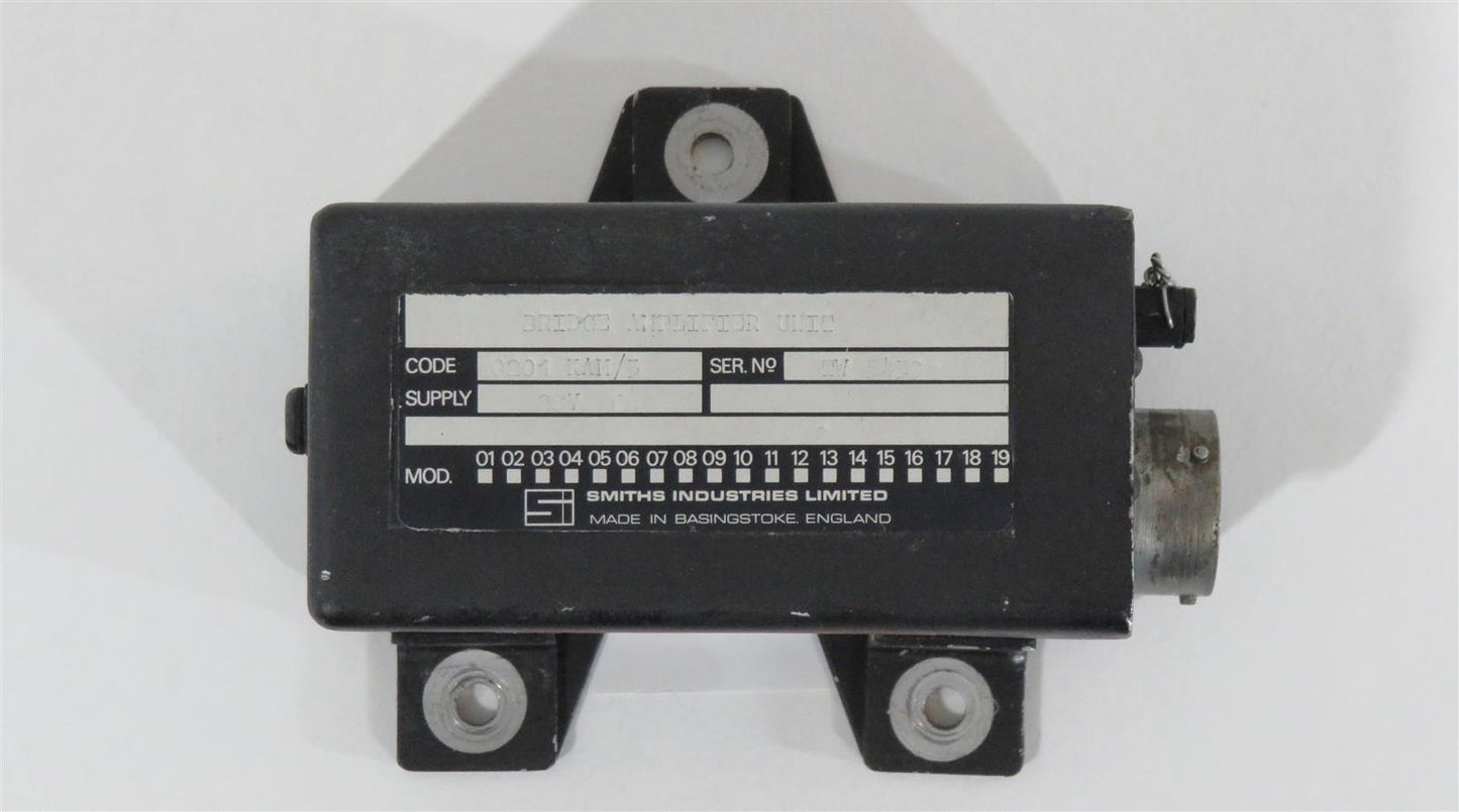 Smiths Industries Bridge Amplifier Unit 28V PN 0201KAM-5