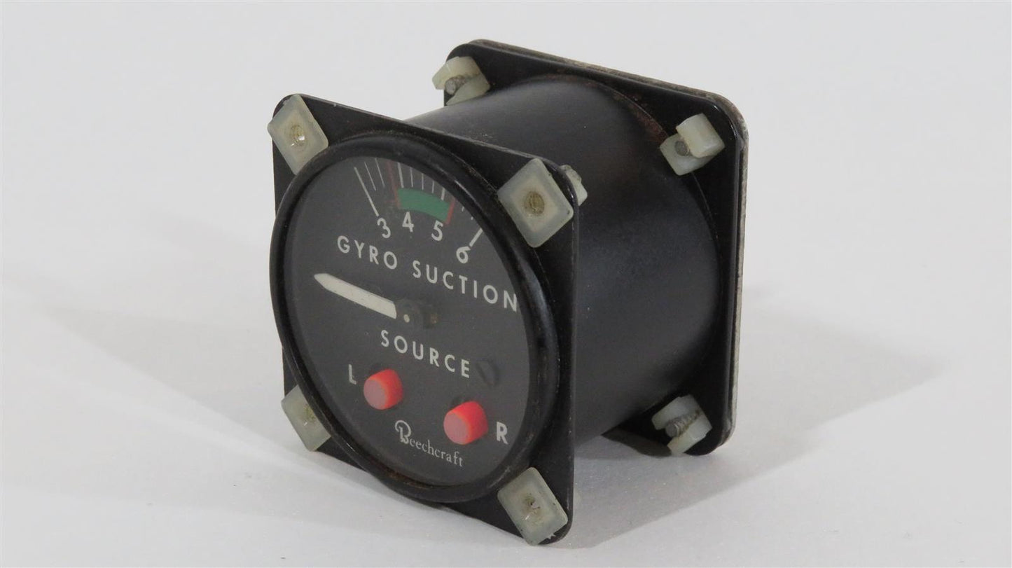 Beechcraft 95-B55 Baron Gyro Suction Indicator 1G2-4