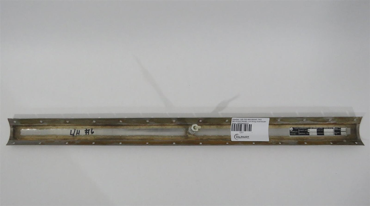 Hawker 125-700 800 800XP TKS DE-ICING PANEL LH Wing Distributer Assy 25WS4243-5