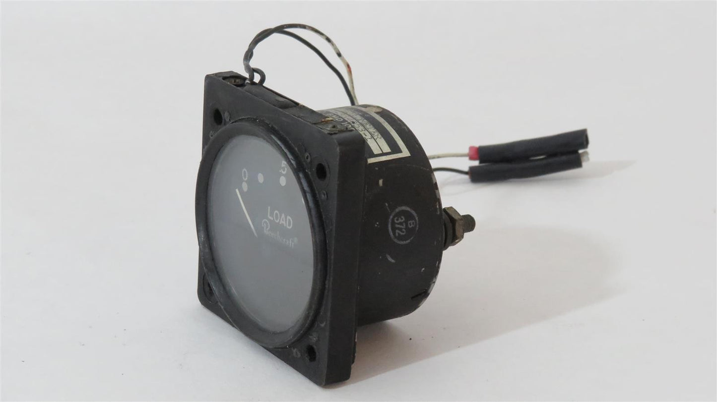 Beechcraft 95-B55 Loadmeter Indicator 96-384053-1 or 12B100-1