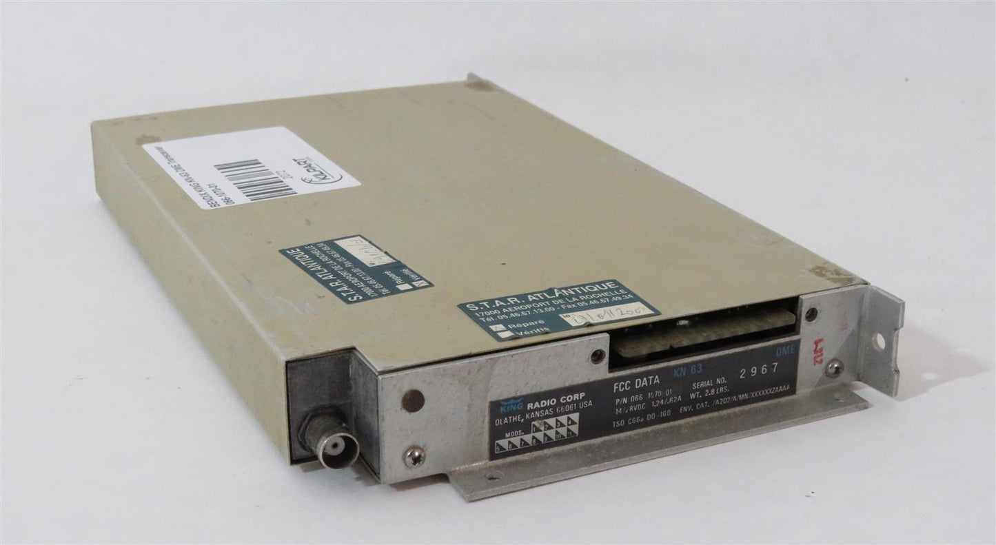 BENDIX KING KN-63 DME Transceiver 066-1070-01