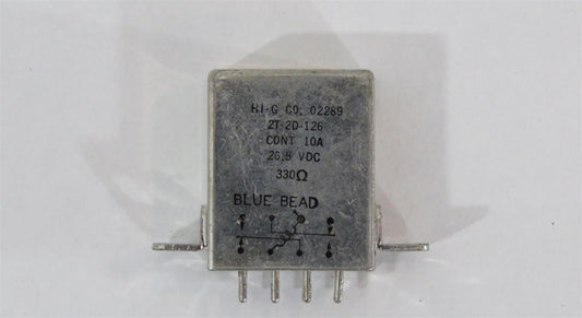HI-G General Purpose Relay 10Amps 26.5 Volts 2T-2D-126