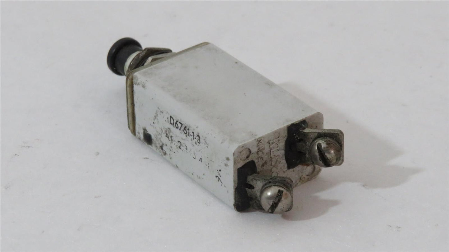 D6761-1-3 3A 3AMP Aircraft Circuit Breaker