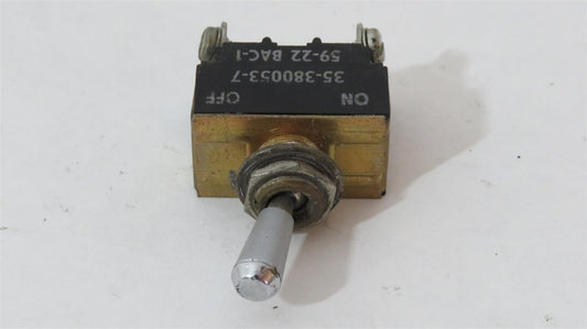 Aircraft Toggle Switch 35-380053-7