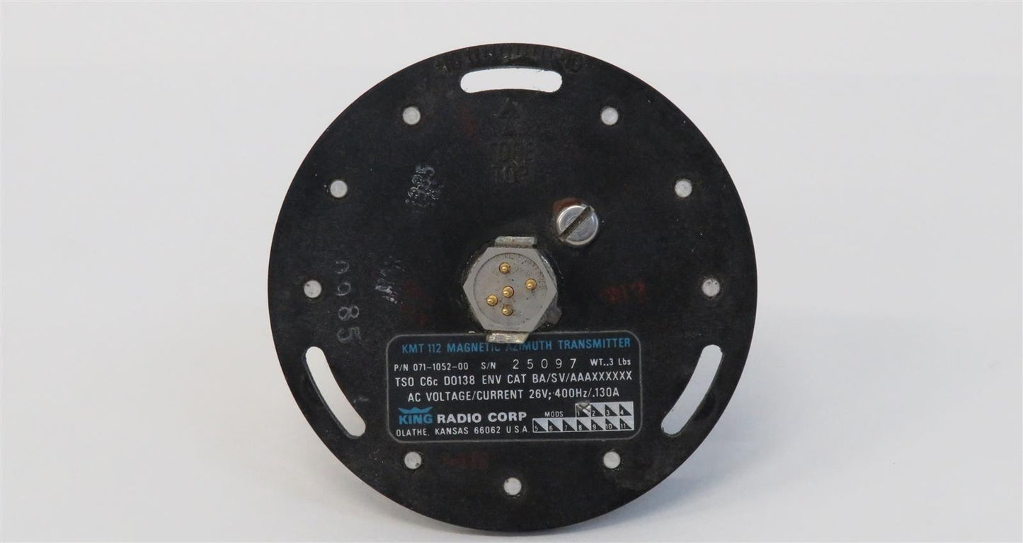 BENDIX KING KMT 112 Magnetic Azimuth Transmitter 071-1052-00