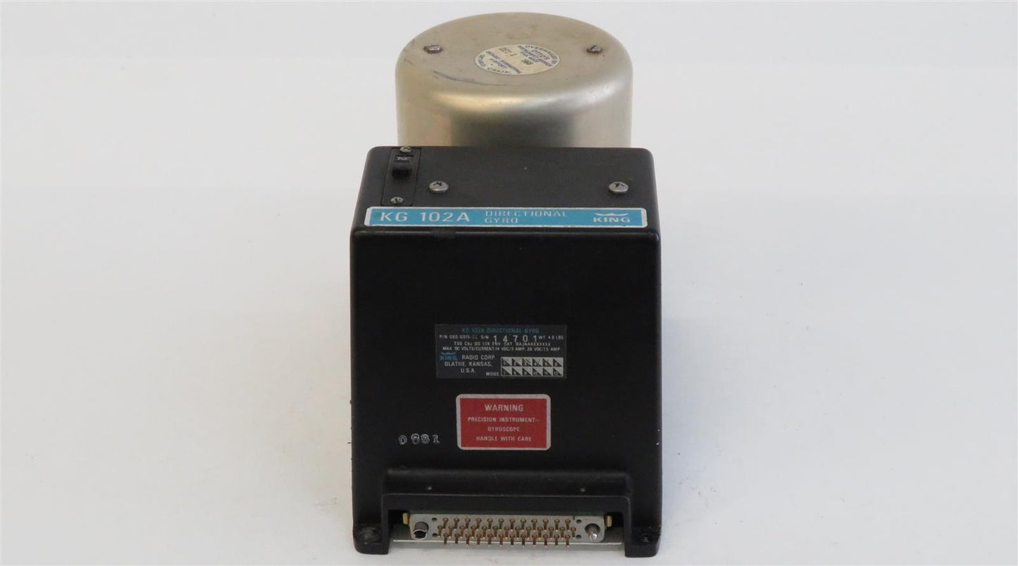 BENDIX KING KG-102A Directional Gyro 28V 060-0015-00
