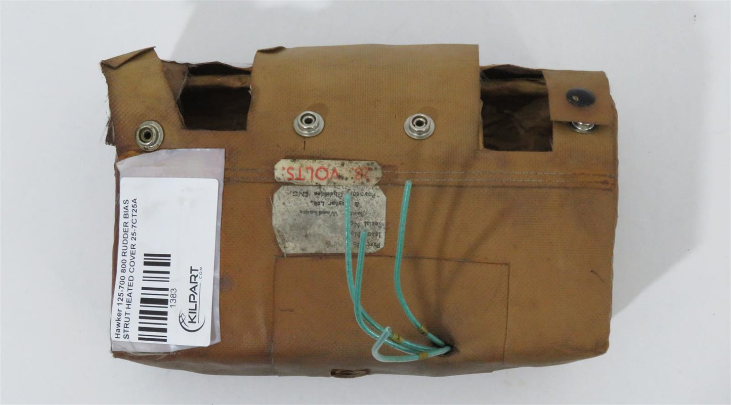 Hawker 125-700 800 RUDDER BIAS STRUT HEATED COVER 25-7CT25A