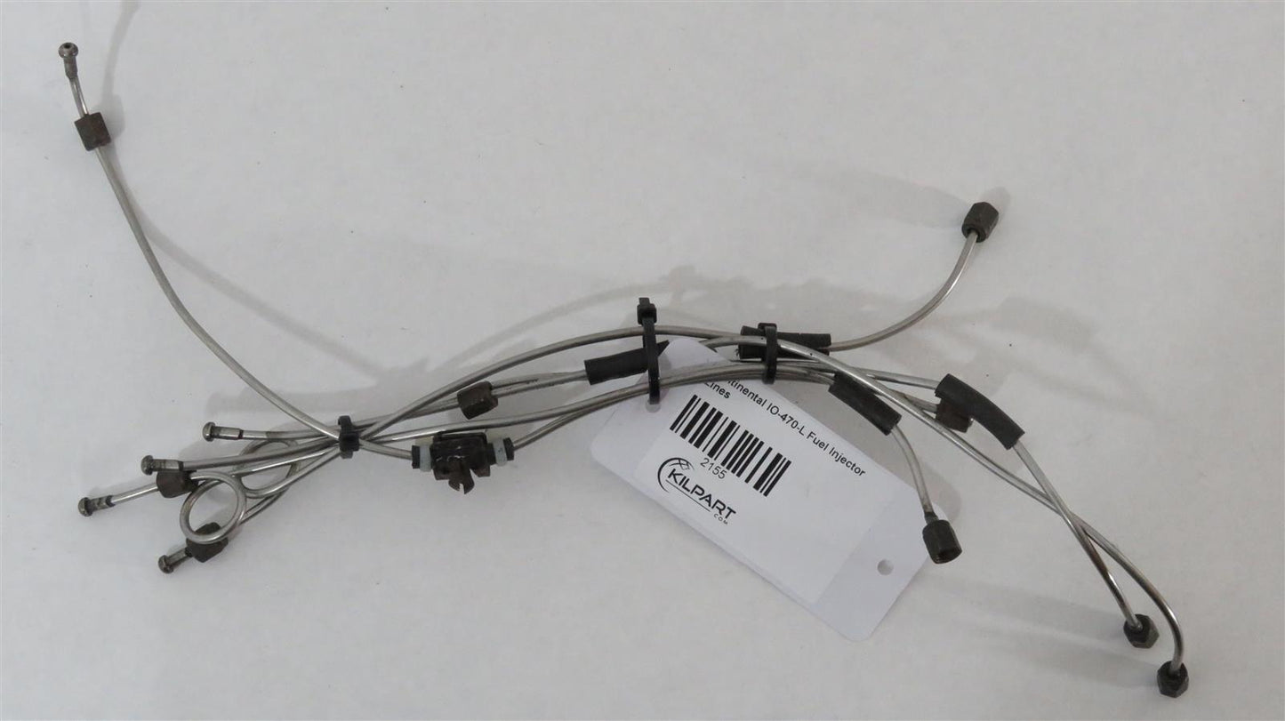 Continental IO-470-L Fuel Injector Lines