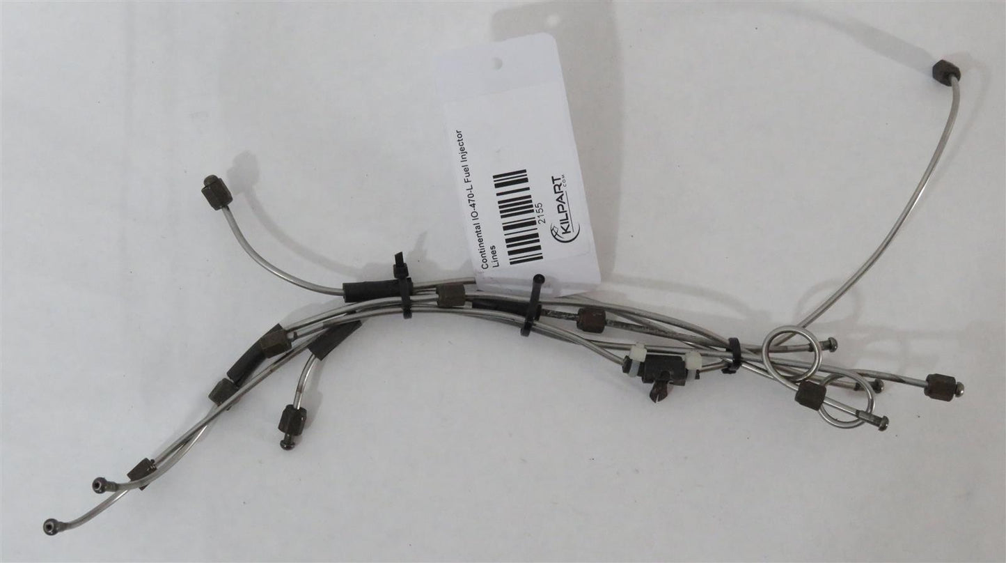 Continental IO-470-L Fuel Injector Lines