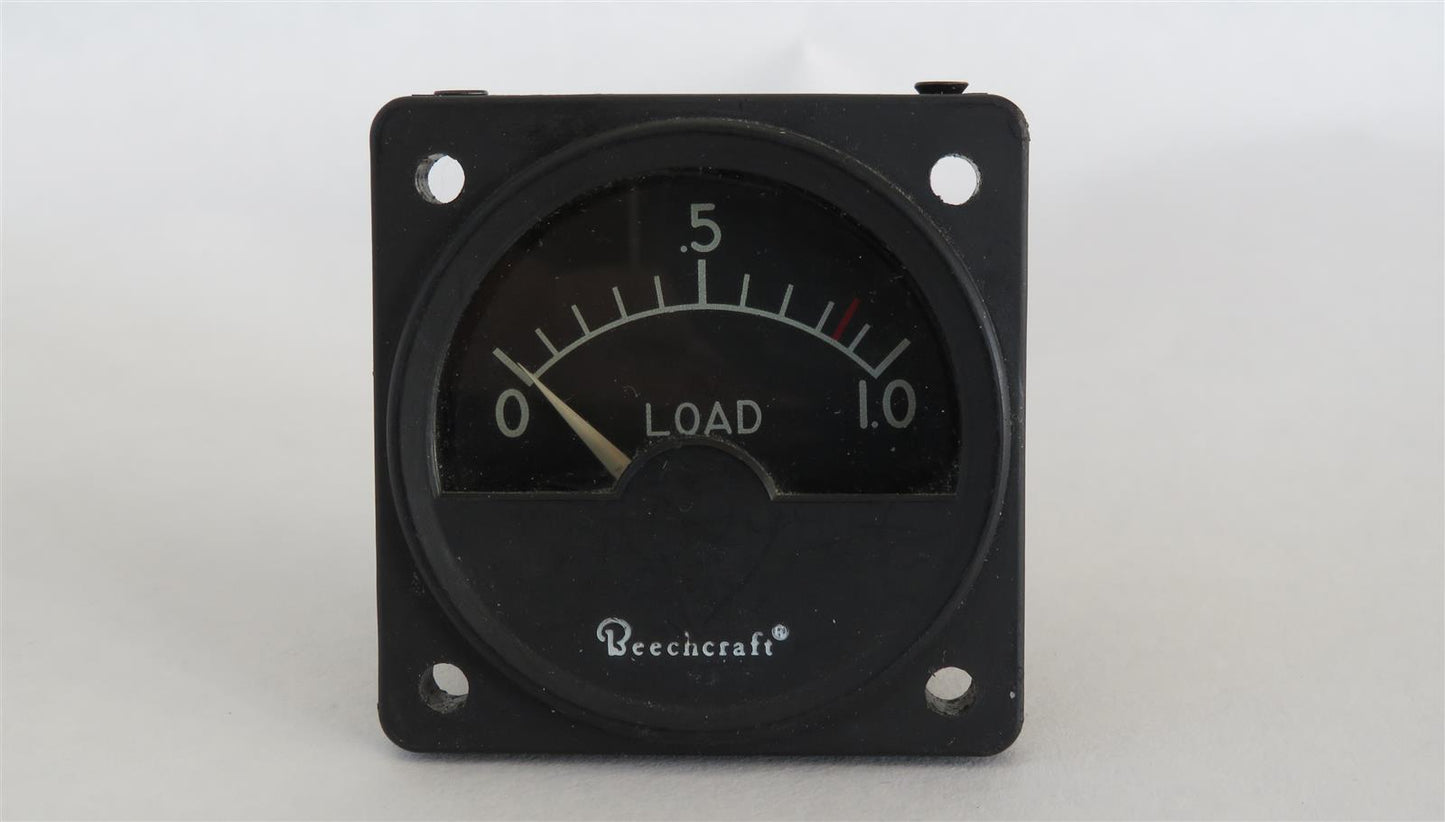 Beechcraft 95-B55 Loadmeter Indicator 58-380048-7 or 562-921