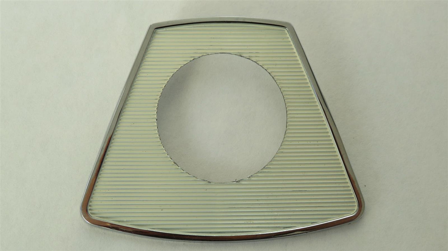 Beechcraft Bonanza Baron Yoke Cover Plate for Clock