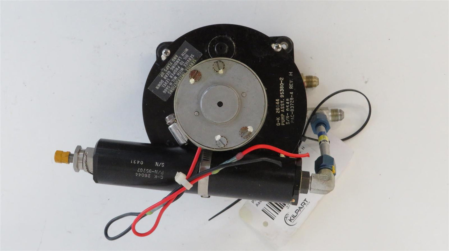 Piper PA-46-310P Malibu Hydraulic Pump Assy Power Pack 83728-04 REV. H