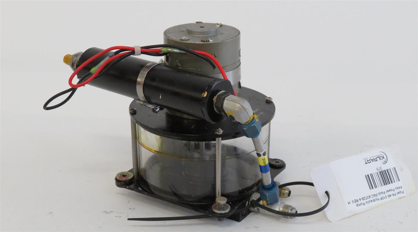 Piper PA-46-310P Malibu Hydraulic Pump Assy Power Pack 83728-04 REV. H