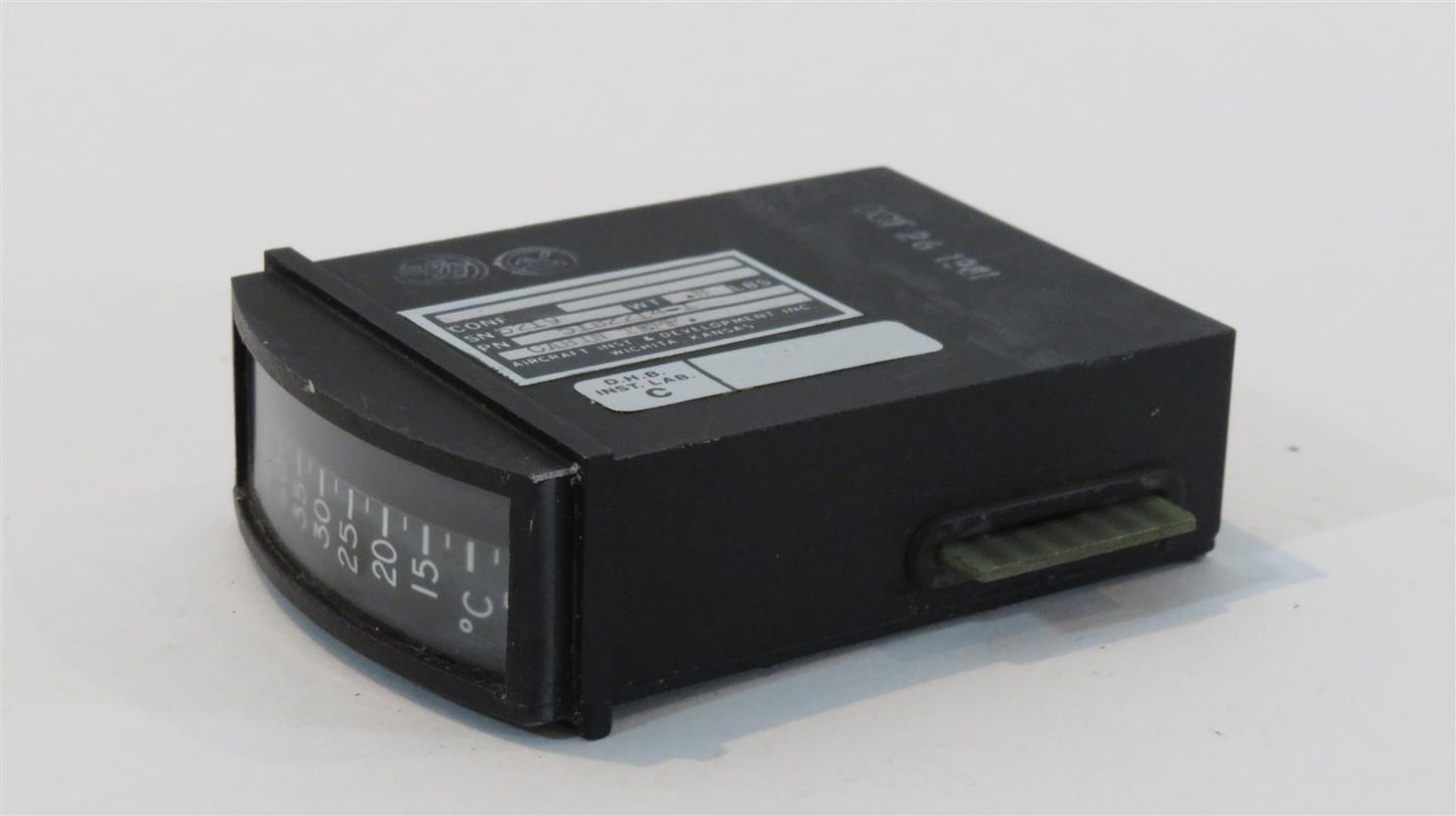 Hawker 125-700 800 Upper Control Panel Cabin Temp Indicator 51B2214-1