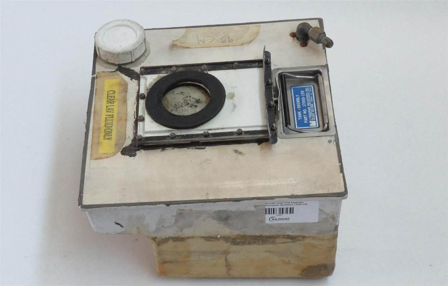 Aircraft Toilet Tank Assembly Monogram Sanitation 17000-159