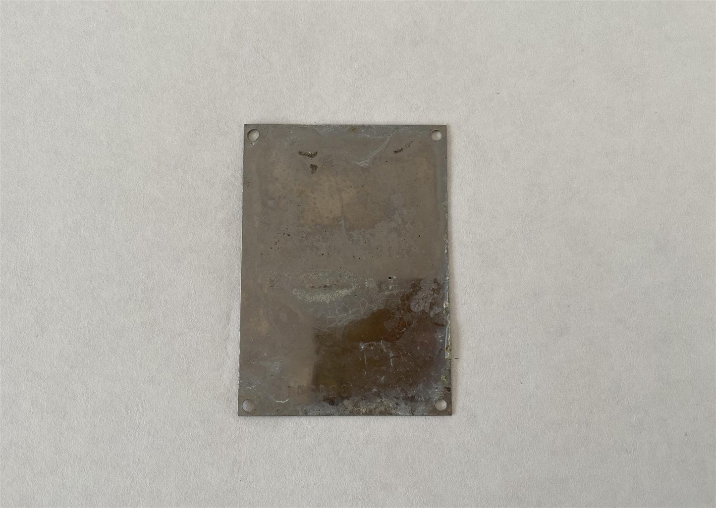 Cessna 150 Original Placard with Serial Number