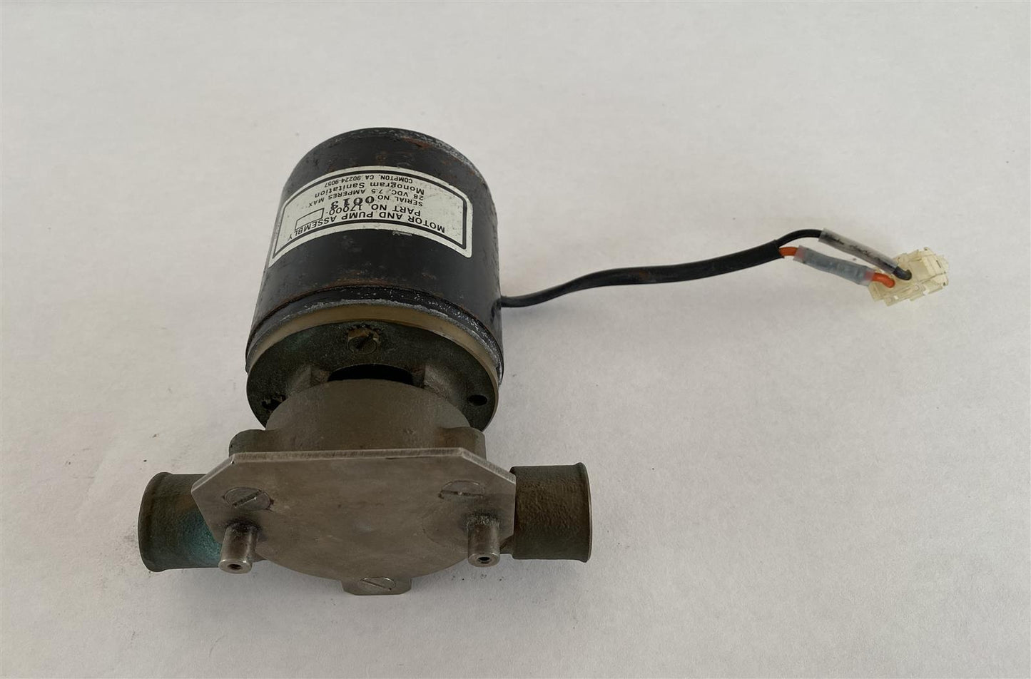 Hawker 125-700 800 Toilet Waterpump Monogram Sanitation 17000-515