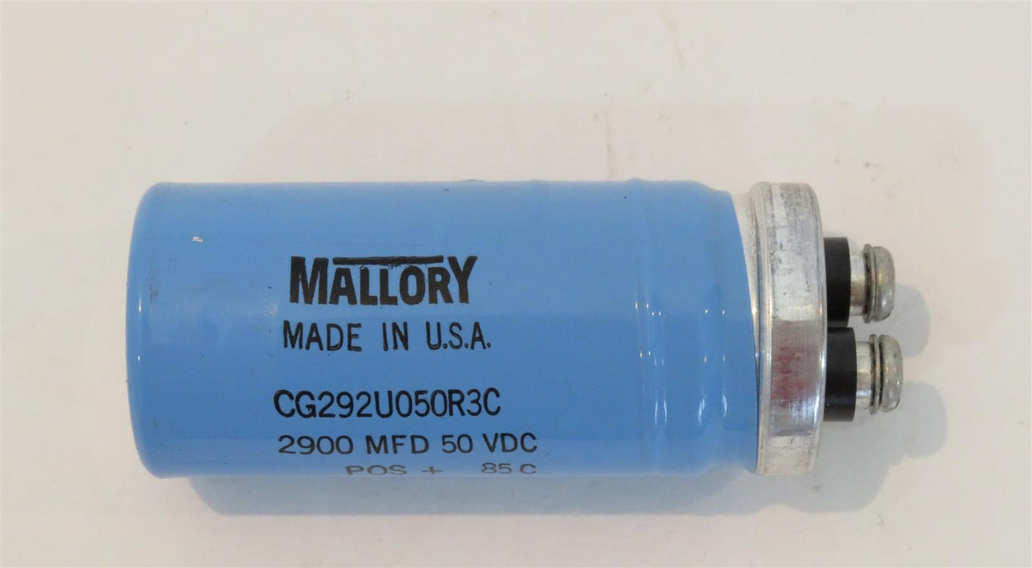 Capacitor 2900UF 50V SCREW CG292U050R3C