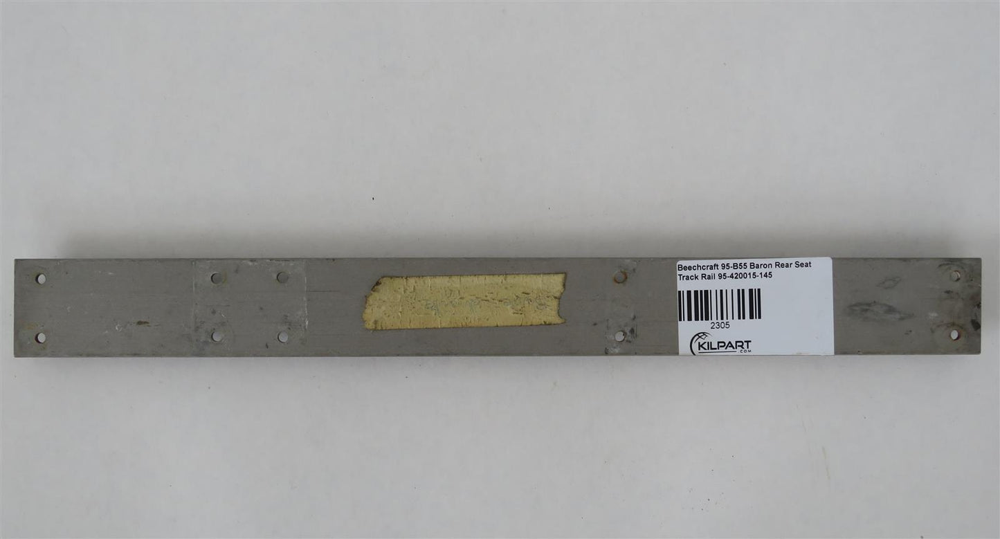Beechcraft 95-B55 Baron Rear Seat Track Rail 95-420015-145