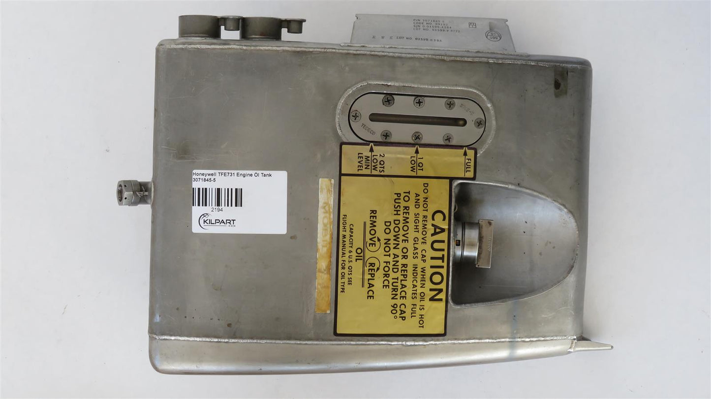 Honeywell TFE731 Engine Öl Tank 3071845-5