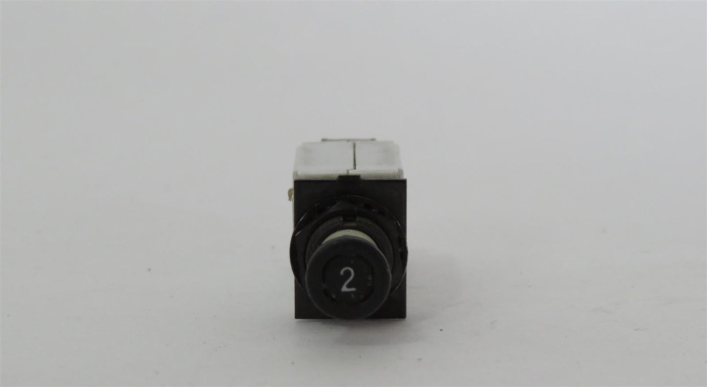 KLIXON MS26574-2 7274-2-2 2A 2AMP Aircraft Circuit Breaker