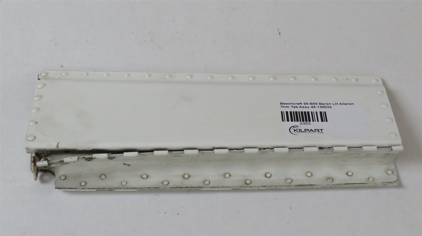 Beechcraft 95-B55 Baron LH Aileron Trim Tab Assy 45-135032