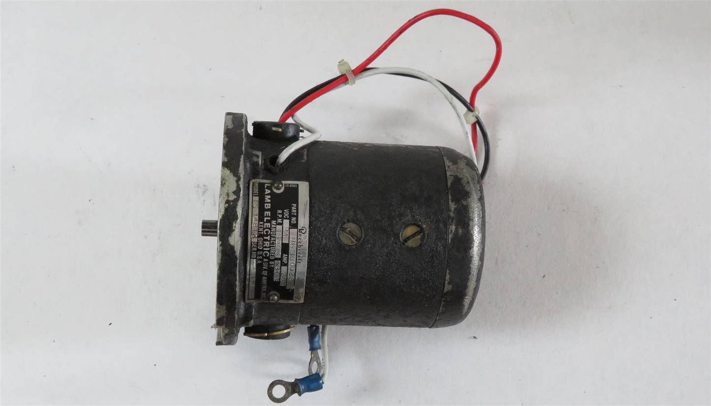 Lamb Electric IS14818 Landing Gear Retract Motor 24V 96-380022