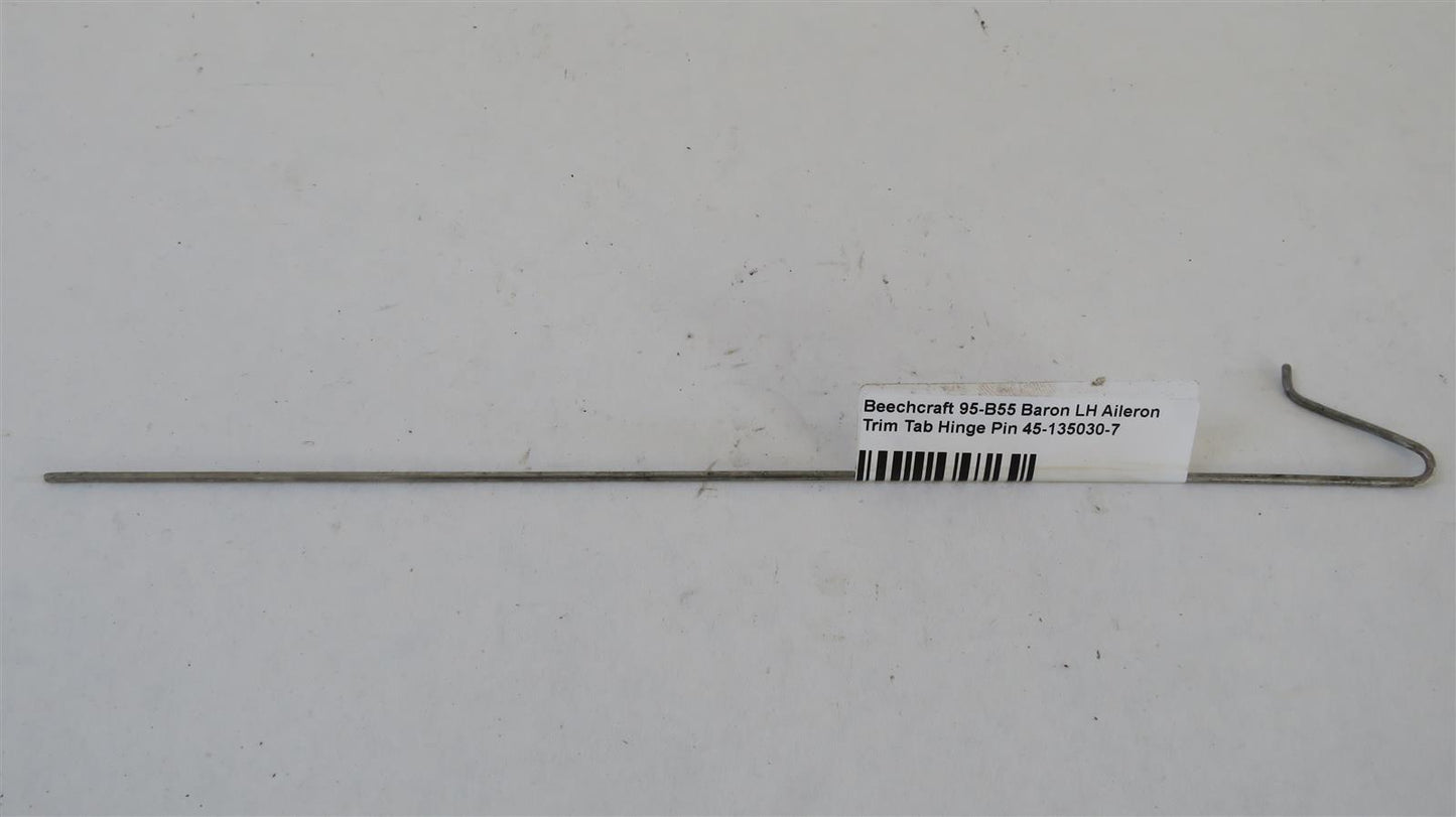 Beechcraft 95-B55 Baron LH Aileron Trim Tab Hinge Pin 45-135030-7