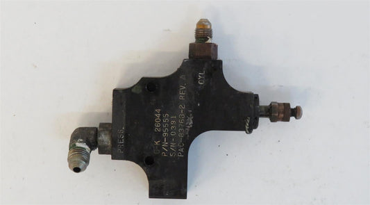 Piper PA-46-310P Malibu Nose Gear Valve Assembly Timed check nose gear 83768-02