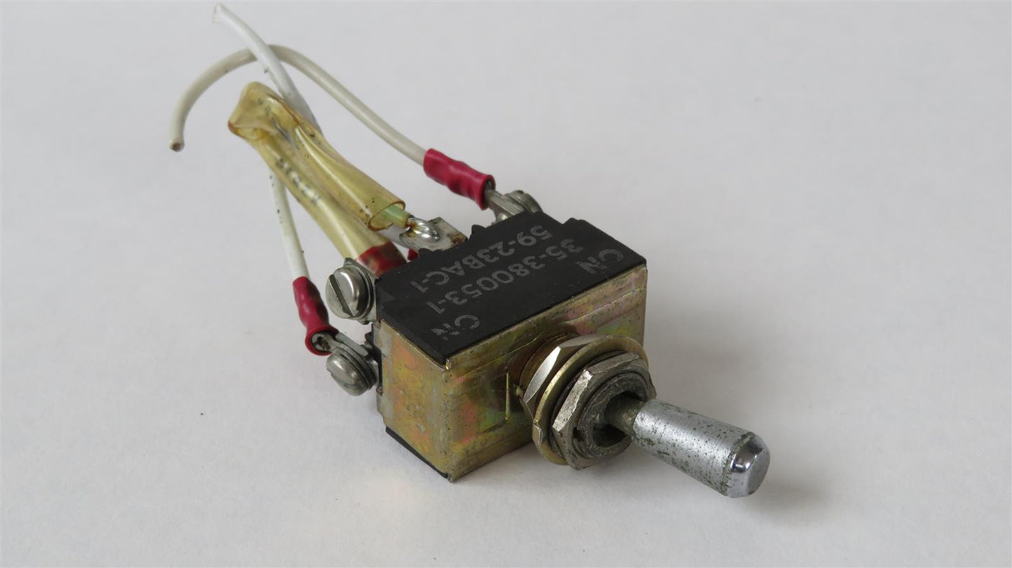 Aircraft Toggle Switch 35-380053-1 or 59-23BAC-1