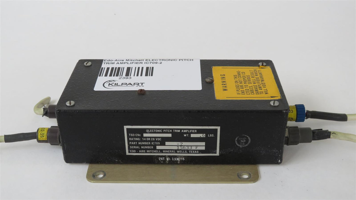 Edo-Aire Mitchell ELECTRONIC PITCH TRIM AMPLIFIER IC709-2