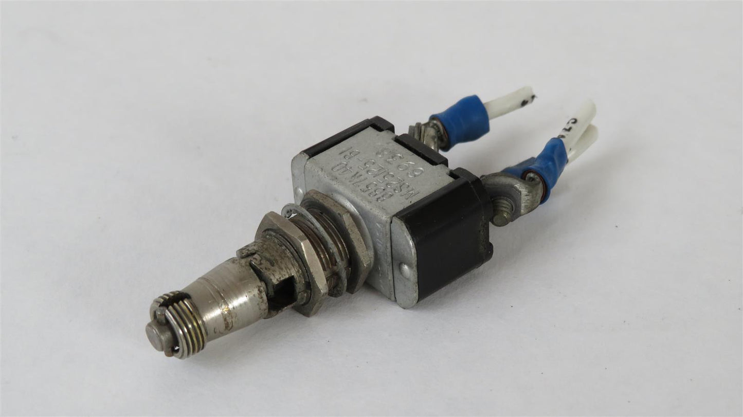 Beechcraft 95-B55 Baron Flap Toggle Switch MS25125-B1