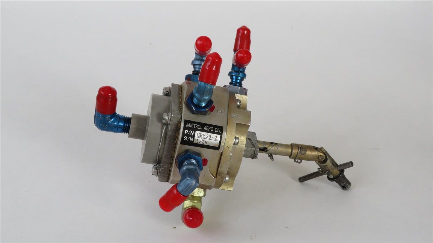Beechcraft 95-B55 Baron LH Fuel Selector Valve Janitrol HE825-2