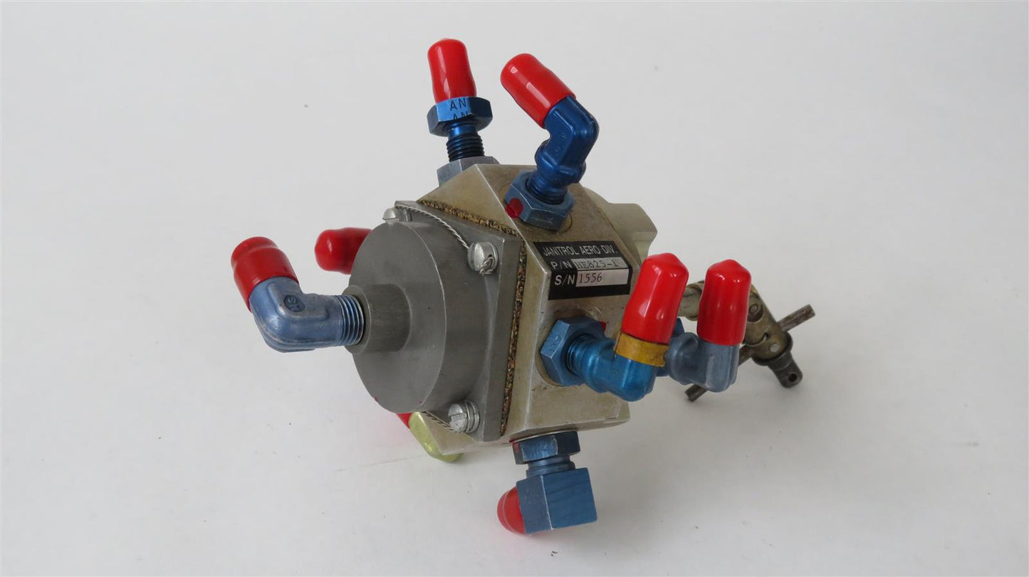 Beechcraft 95-B55 Baron RH Fuel Selector Valve Janitrol HE825-1