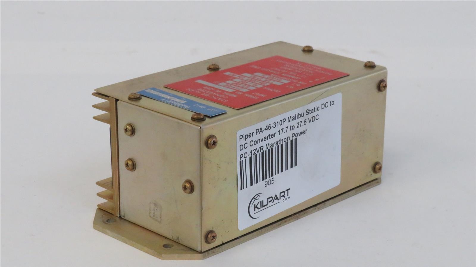 Marathon Power Technologies Static DC to DC Converter 17.7 to 27.5 VDC ...