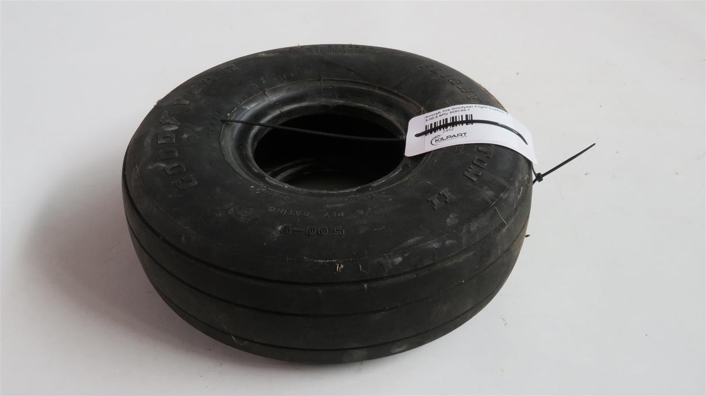 Aircraft Tire Goodyear Flight Custom II 5.00-5 6Ply 505C66-1