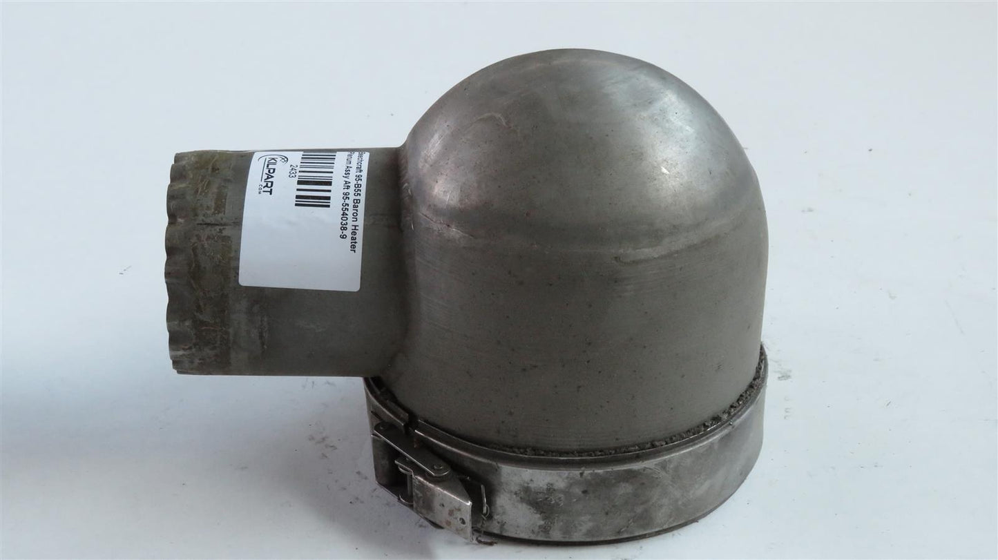 Beechcraft 95-B55 Baron Heater Plenum Assy Aft 95-554038-9