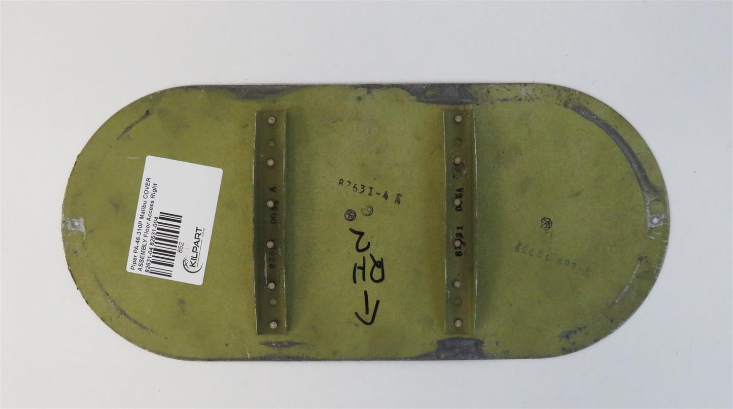 Piper PA-46-310P Malibu COVER ASSEMBLY Floor Access Right 82631-04 82631-004