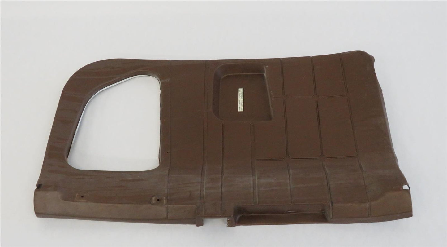 Cessna 206 Cargo Door Aft Inner Panel Brown