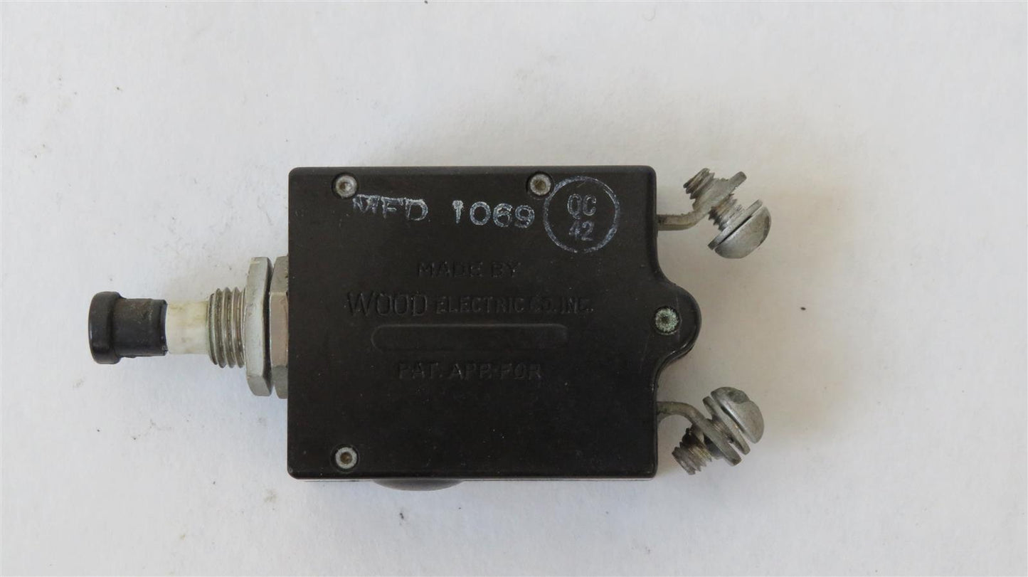 Wood 10A 10Amps Aircraft Circuit Breaker CB-2310A