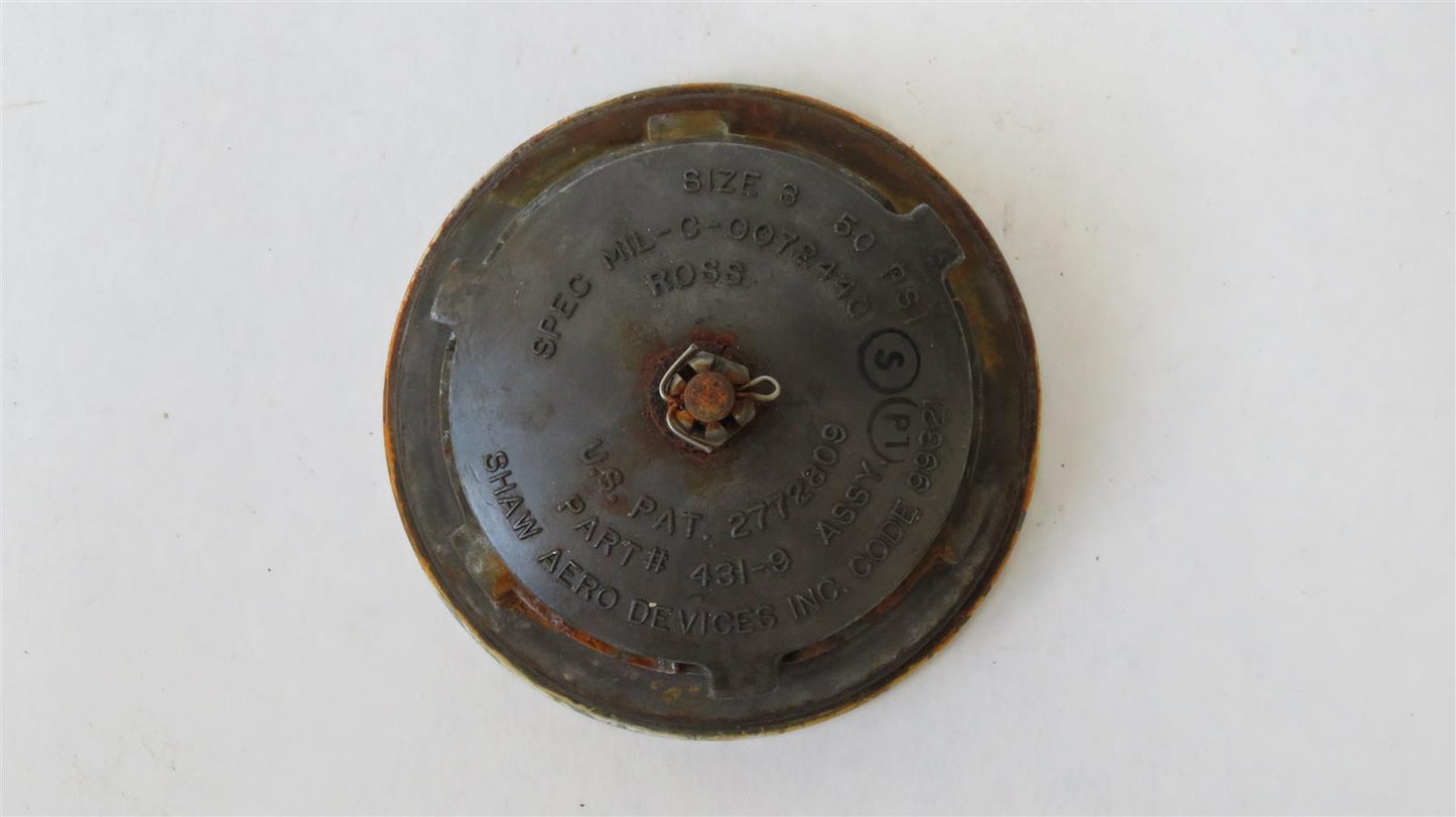Beechcraft Baron 95-B55 Shaw Aero Fuel Cap 431-9