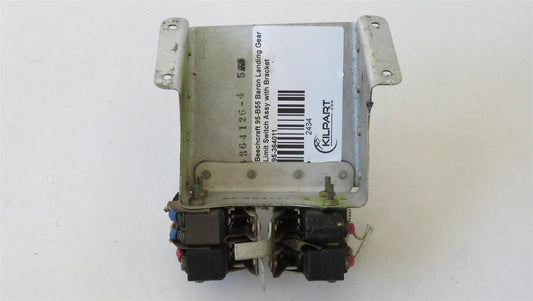Beechcraft 95-B55 Baron Landing Gear Limit Switch Assy with Bracket 95-364011