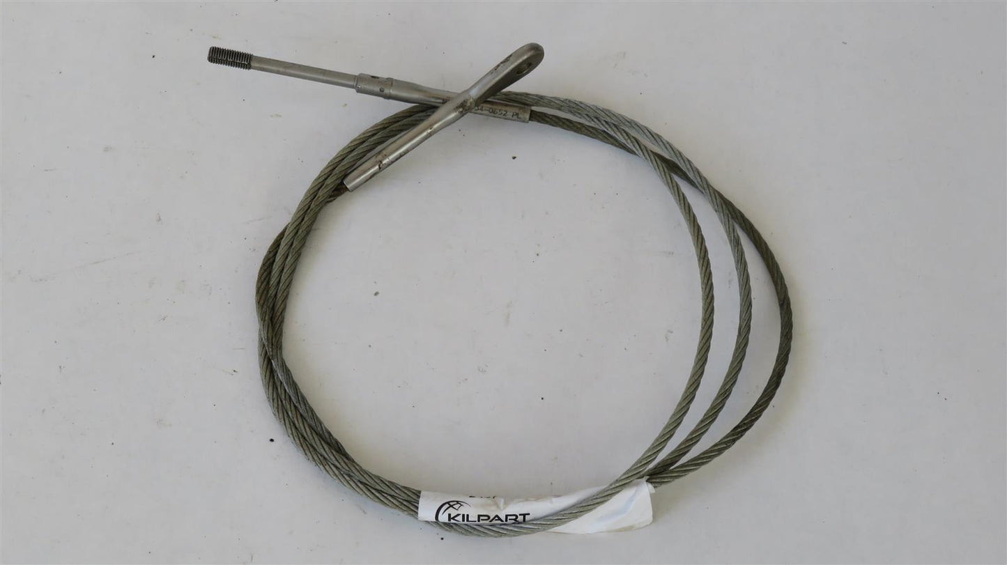 Beechcraft Baron 95-B55 FWD Aileron Cable NAS305-34-0652
