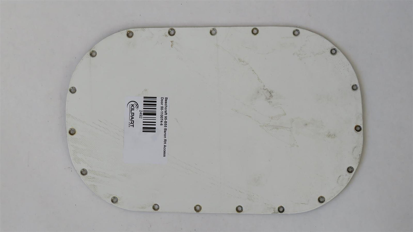 Beechcraft 95-B55 Baron RH Access Door 50-110074-6