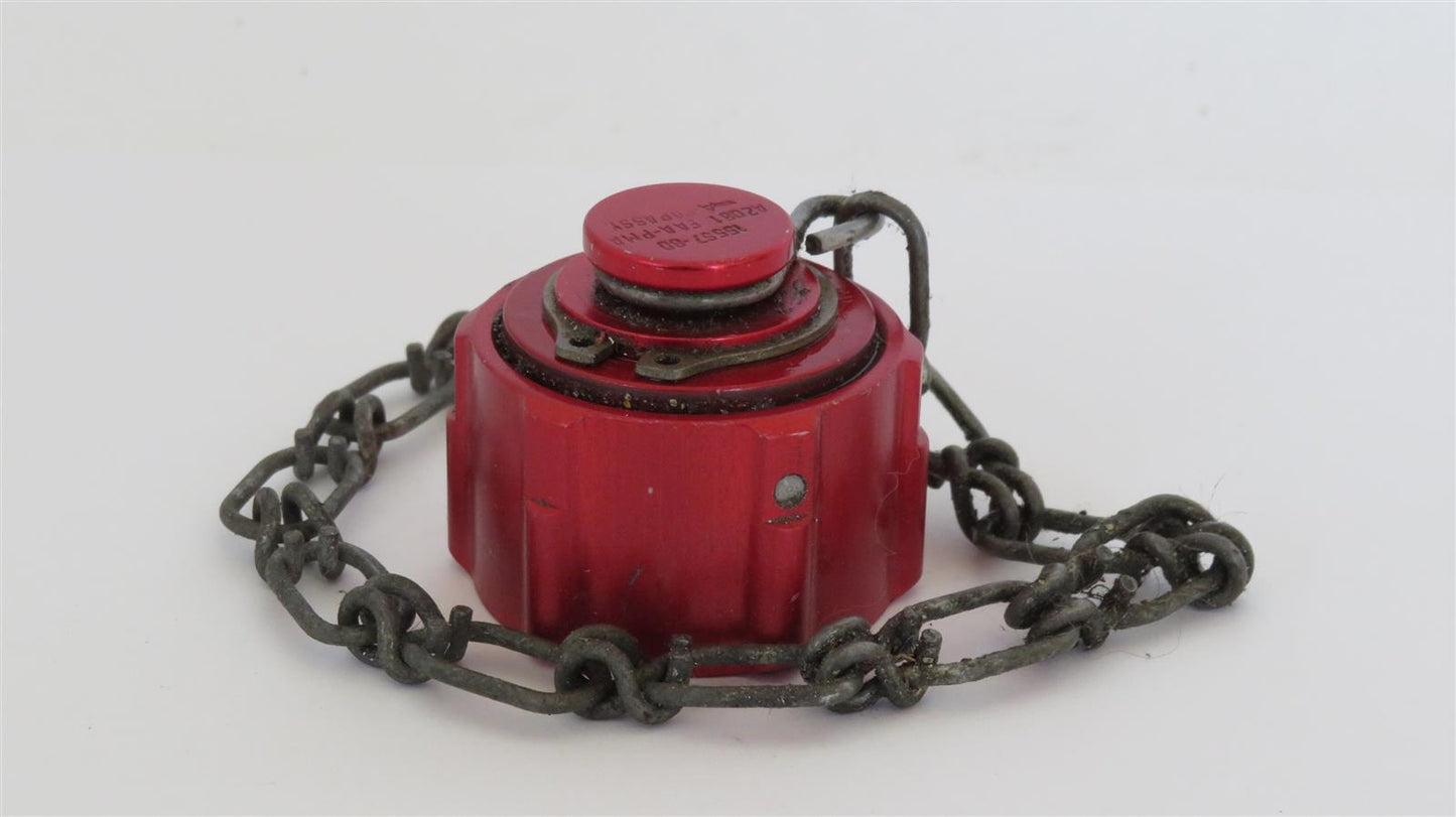 QUICK DISCONNECT HYDRAULIC COUPLING CAP 155-S7-8D