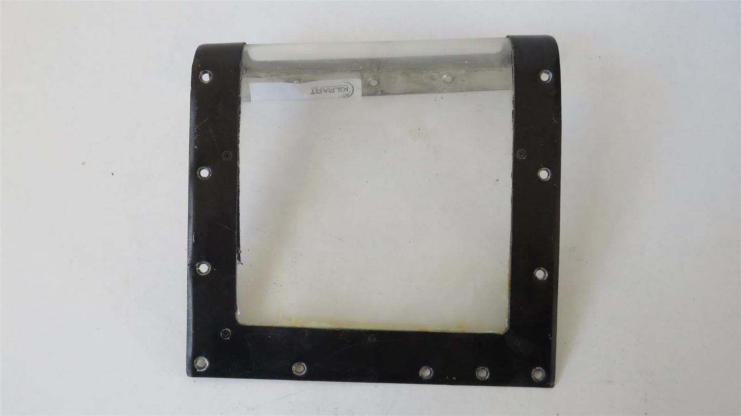 Beechcraft 95-B55 Baron RH Landing Light Lens & Retainer 000-170024-2 000-170028-2