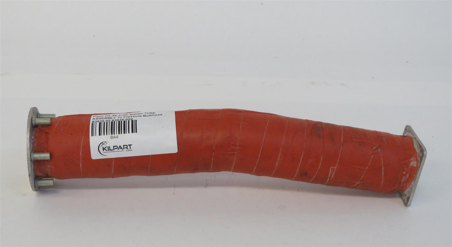 Piper PA-46-310P Malibu TUBE ASSEMBLY  To Pressure Bulkhead 83935-02 83935-002