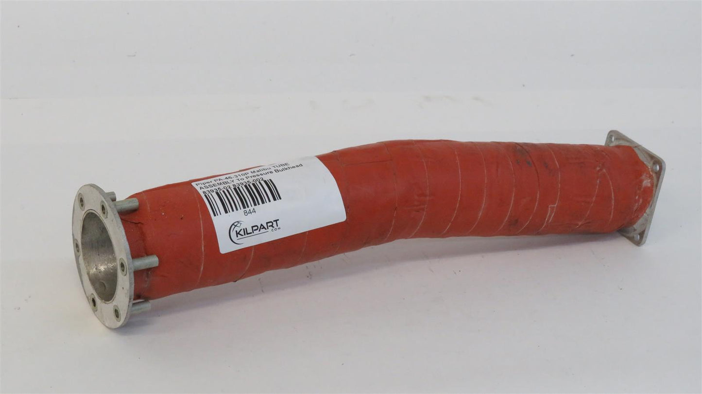 Piper PA-46-310P Malibu TUBE ASSEMBLY  To Pressure Bulkhead 83935-02 83935-002