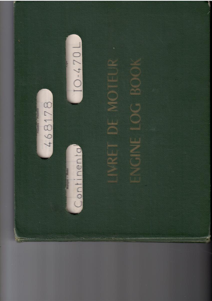 Beechcraft 95-B55 Baron IO-470-L 260 HP Engine Core with Logbook SN# 468178 1480 hrs